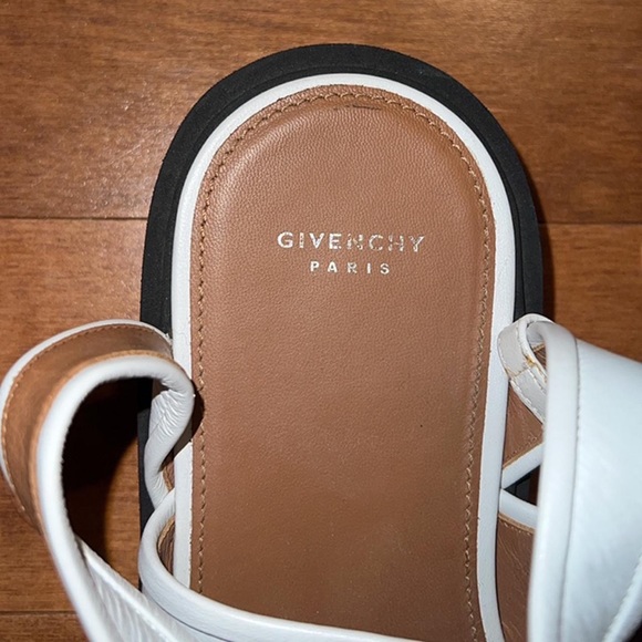 GIVENCHY Natalia Chain Sandals White Size 36 - Picture 3 of 5